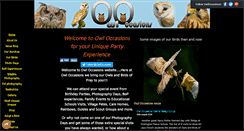 Desktop Screenshot of owloccasions.co.uk